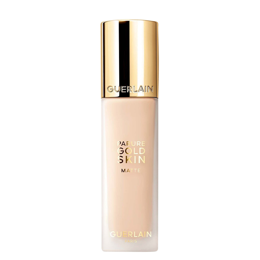Parure Gold Skin Matte Fond De Teint Haute Perfection Sans Transfert Fondotinta Tenuta 24H 1C Cool_GUE043608_Guerlain