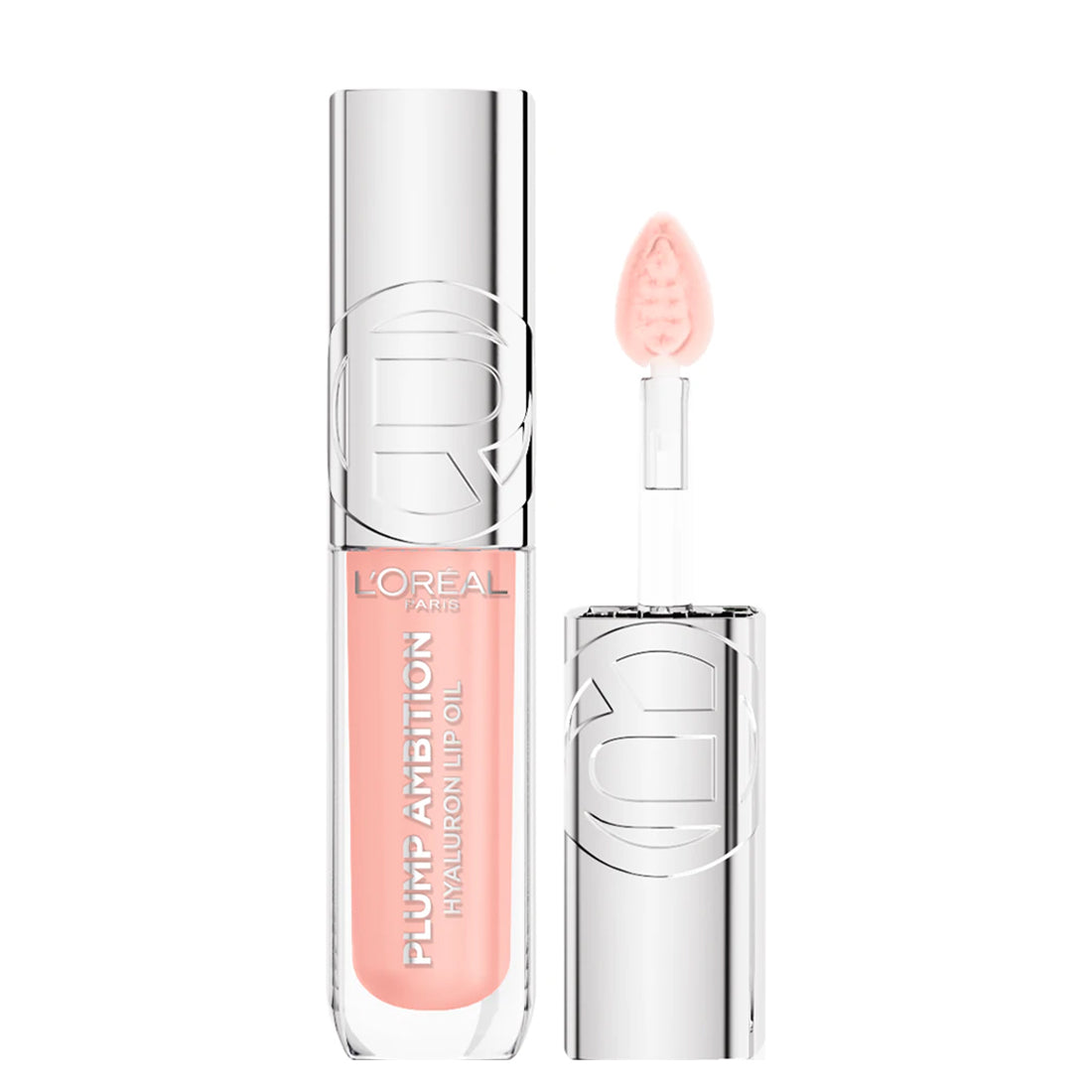 Plump Ambition Lip Oil Lucidalabbra Volumizzante con acido ialuronico 201 Milky Nu_COR892200_L'Oreal