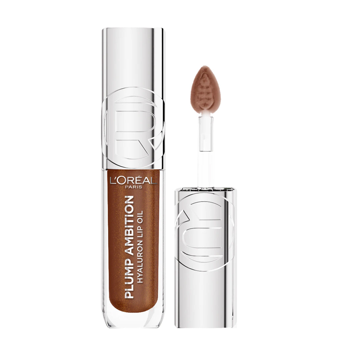 Plump Ambition Lip Oil Lucidalabbra Volumizzante con acido ialuronico 380 Rouge in Love_COR892800_L'Oreal