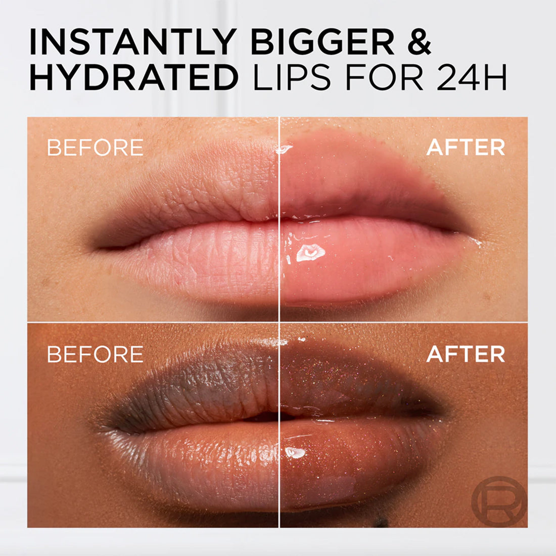 Plump Ambition Lip Oil Lucidalabbra Volumizzante con acido ialuronico 650 Nude Macaron_COR892500_L'Oreal-5