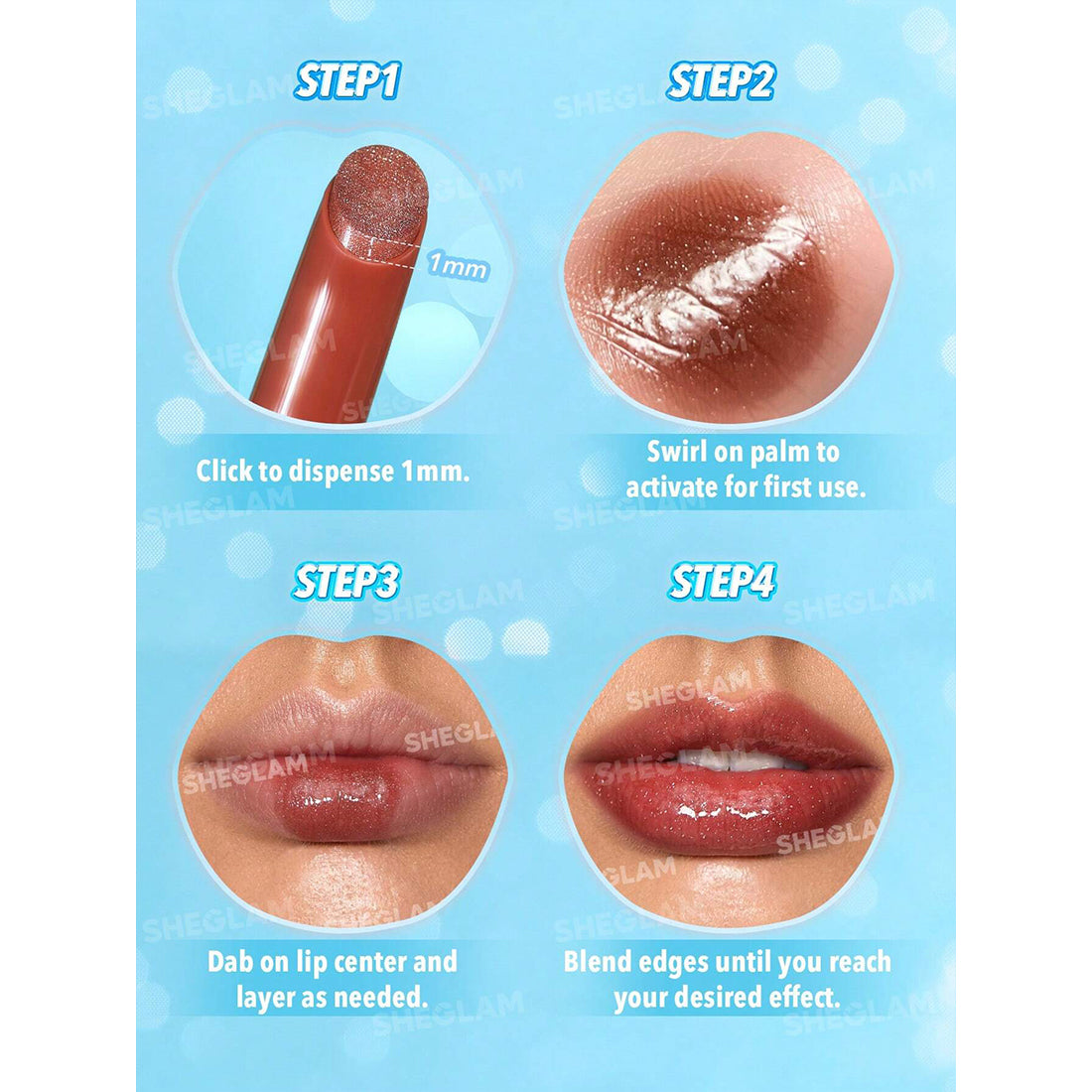 Pout Perfect Shinelip Pumpler First Crush_SHE028_SHEGLAM-5