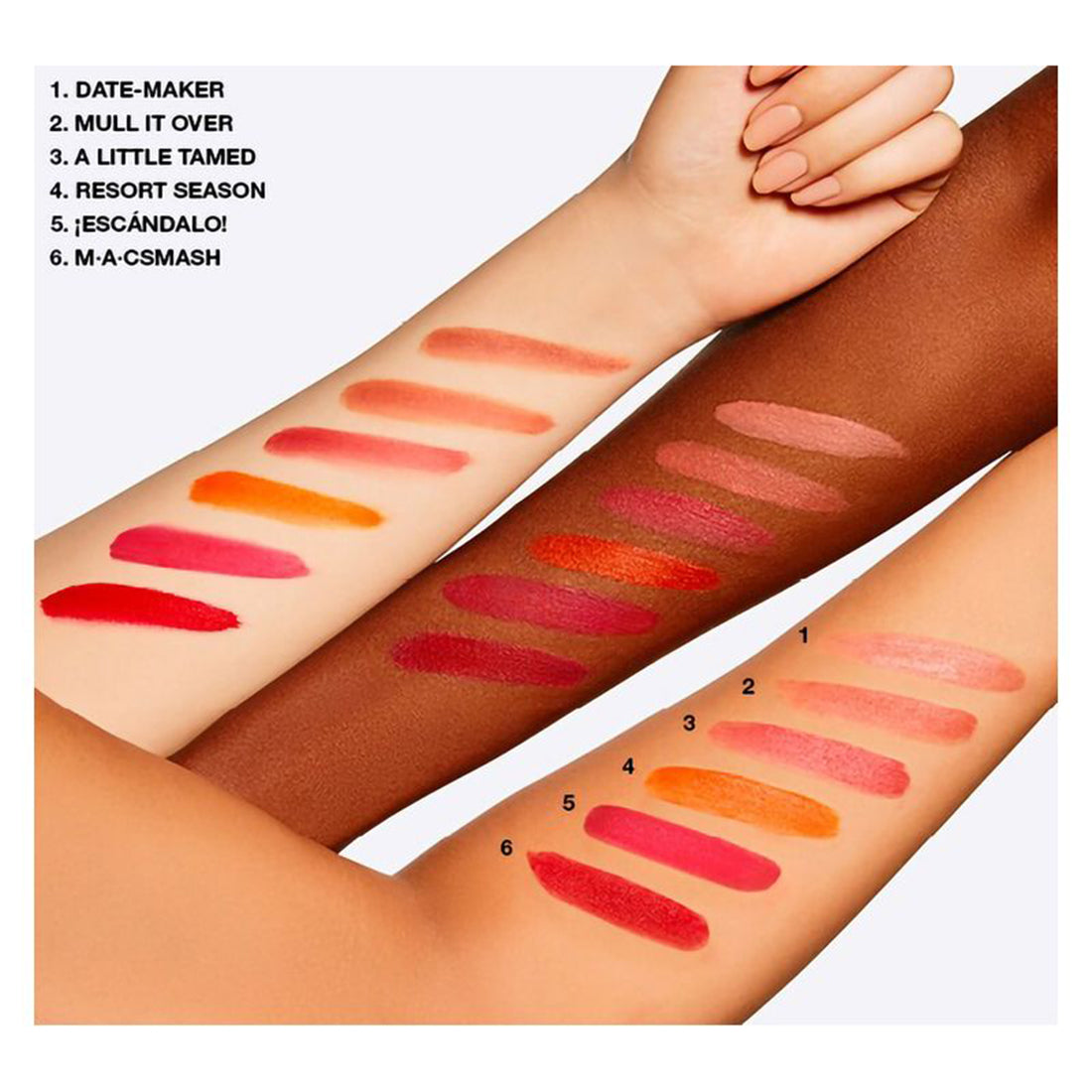 Powder Kiss Liquid Lipcolor Rossetto Liquido A Little Tamed_MACSJC206_MAC-6