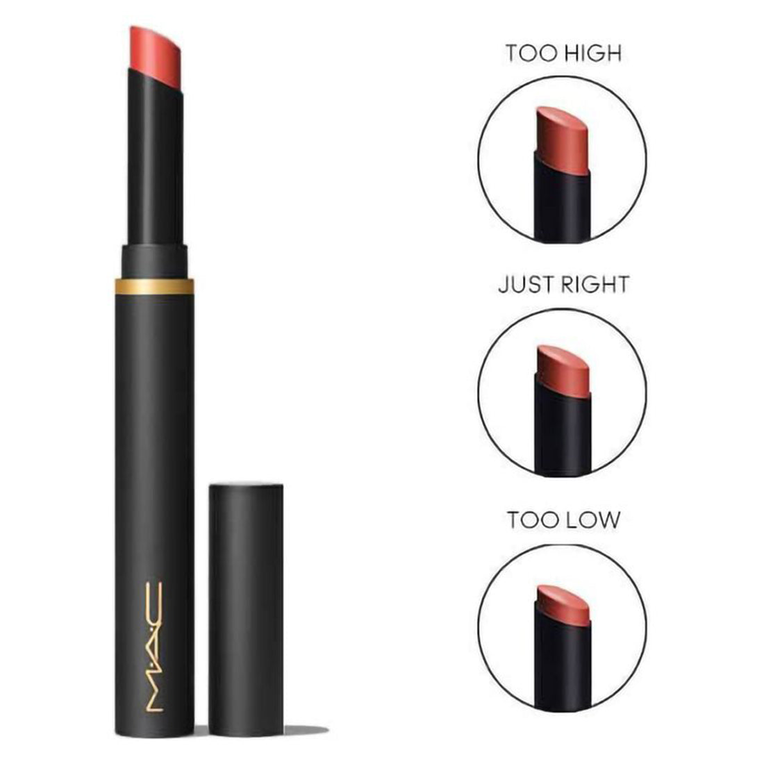 Powder Kiss Velvet Blur Slim Stick Rossetto Matte Idratante Devoted To Chili_MACNX6615_MAC-3