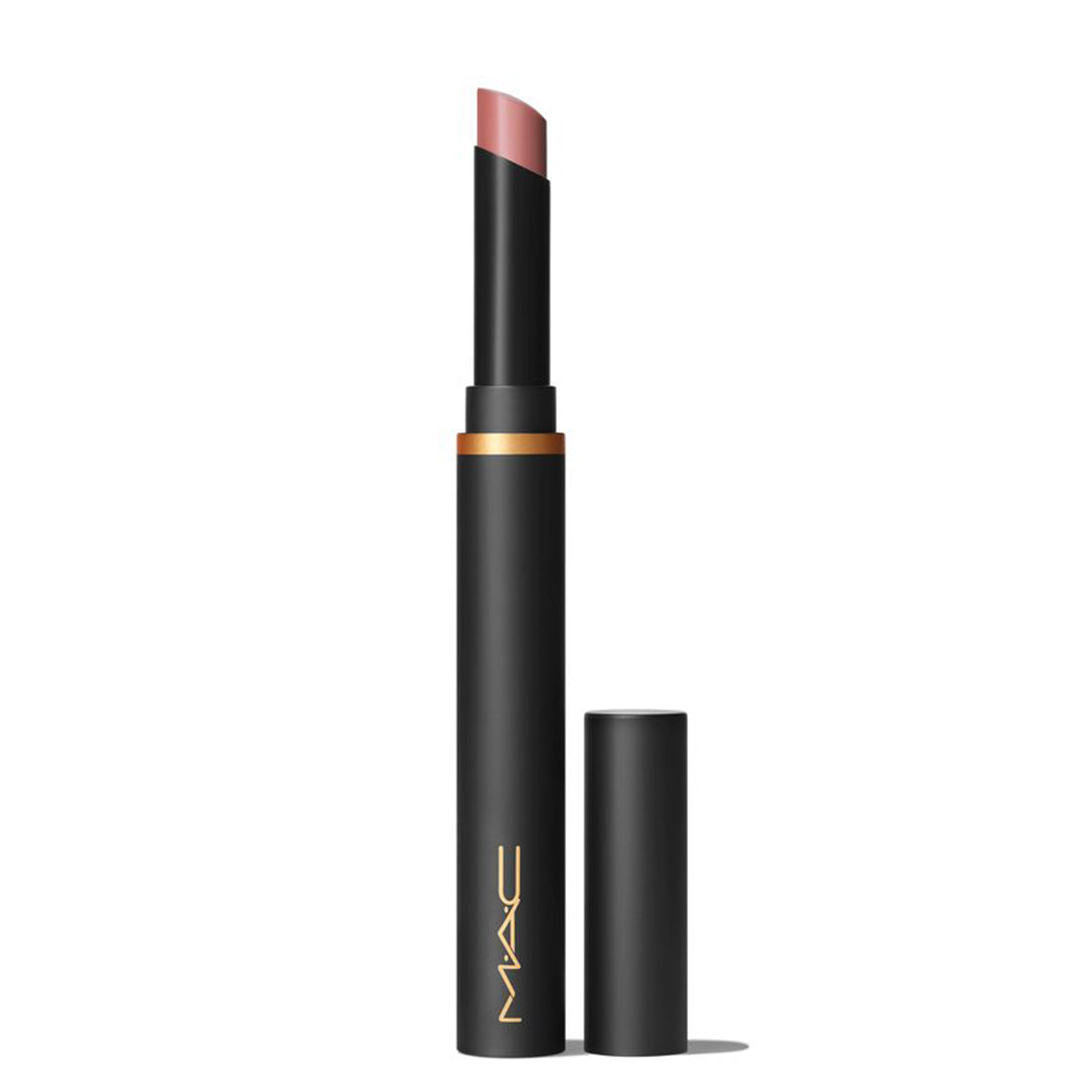 Powder Kiss Velvet Blur Slim Stick Rossetto Matte Idratante Over The Taupe_MACNX6604_MAC