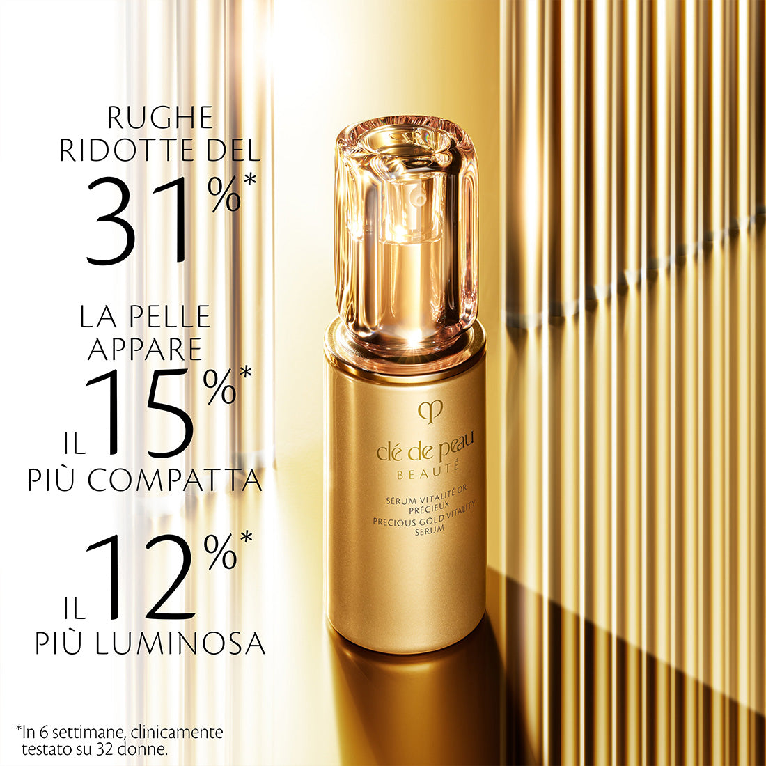 Precious Gold Vitality Serum Siero Viso Antirughe 40 ML_CDP10122442101_CLE' DE PEAU BEAUTE'-4