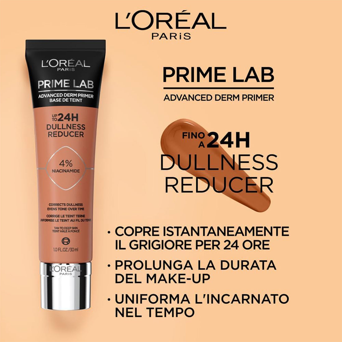 Prime Lab Up To 24H Dullness Reducer Primer Colorato Unificatore Incarnato_COR543200_L'Oreal-2