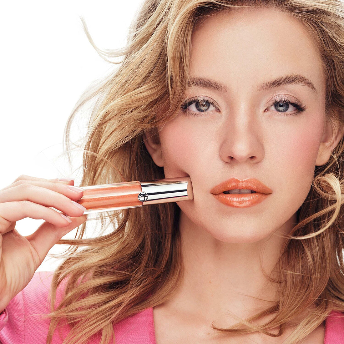 Prisma Glass Olio in Gloss Effetto Specchio 09 Sorbet Beam_ARMLE9606_Giorgio Armani-2