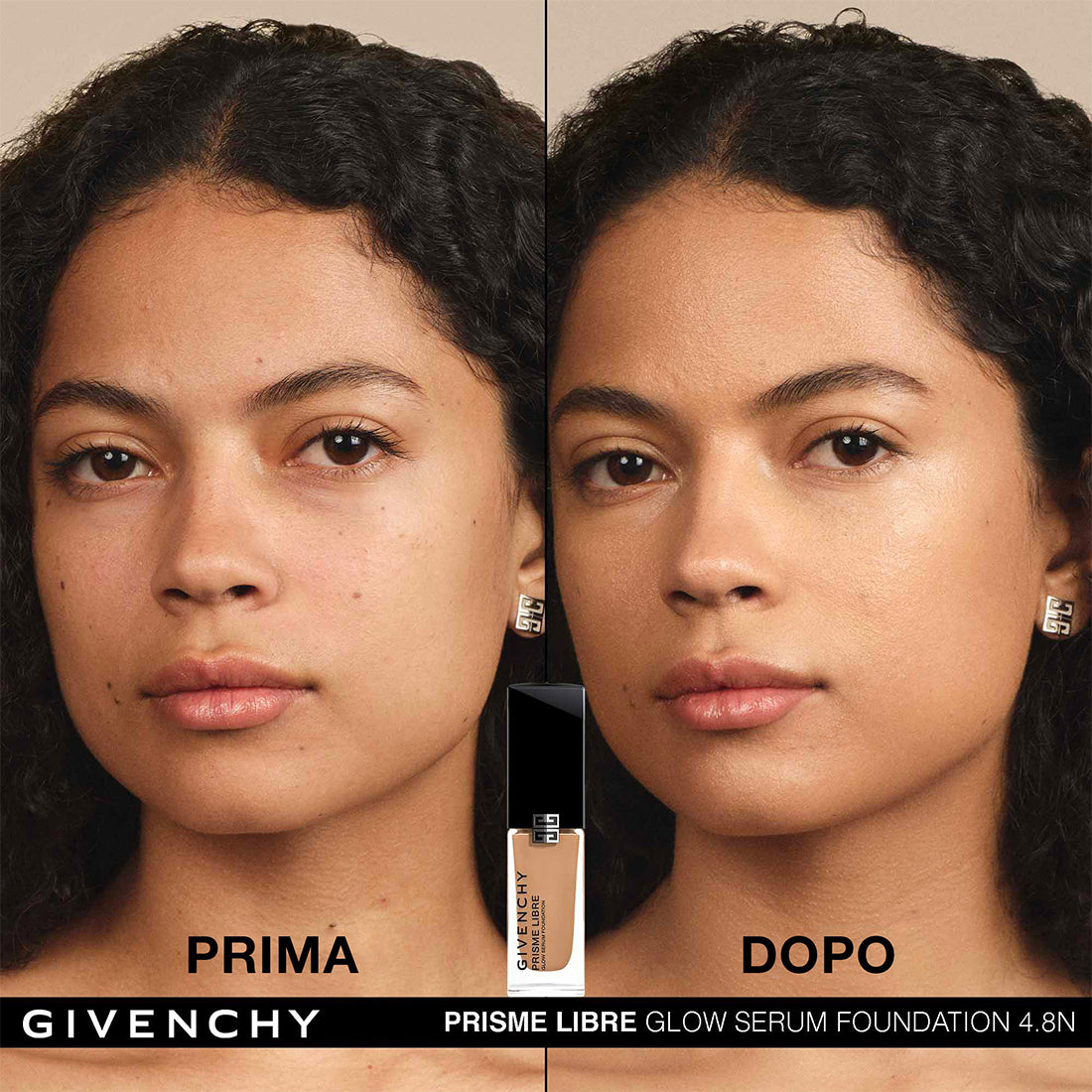 Prisme Libre Glow Serum Fondation Fondotinta Siero Finish Luminoso 4.8N_GIVP000335_Givenchy-3
