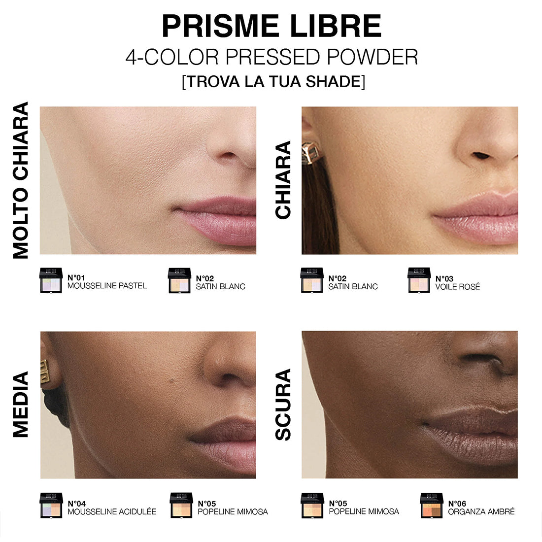 Prisme Libre Pressed Powder Cipria Compatta 4 Colori H01_GIV000390_Givenchy-4