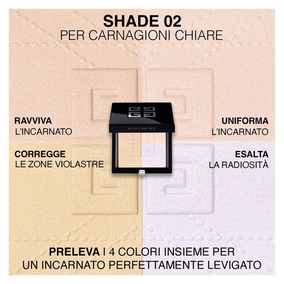 Prisme Libre Pressed Powder Poudre Visage Cipria Compatta 4 Colori 02 Satin Blanc_GIV000391_Givenchy-6