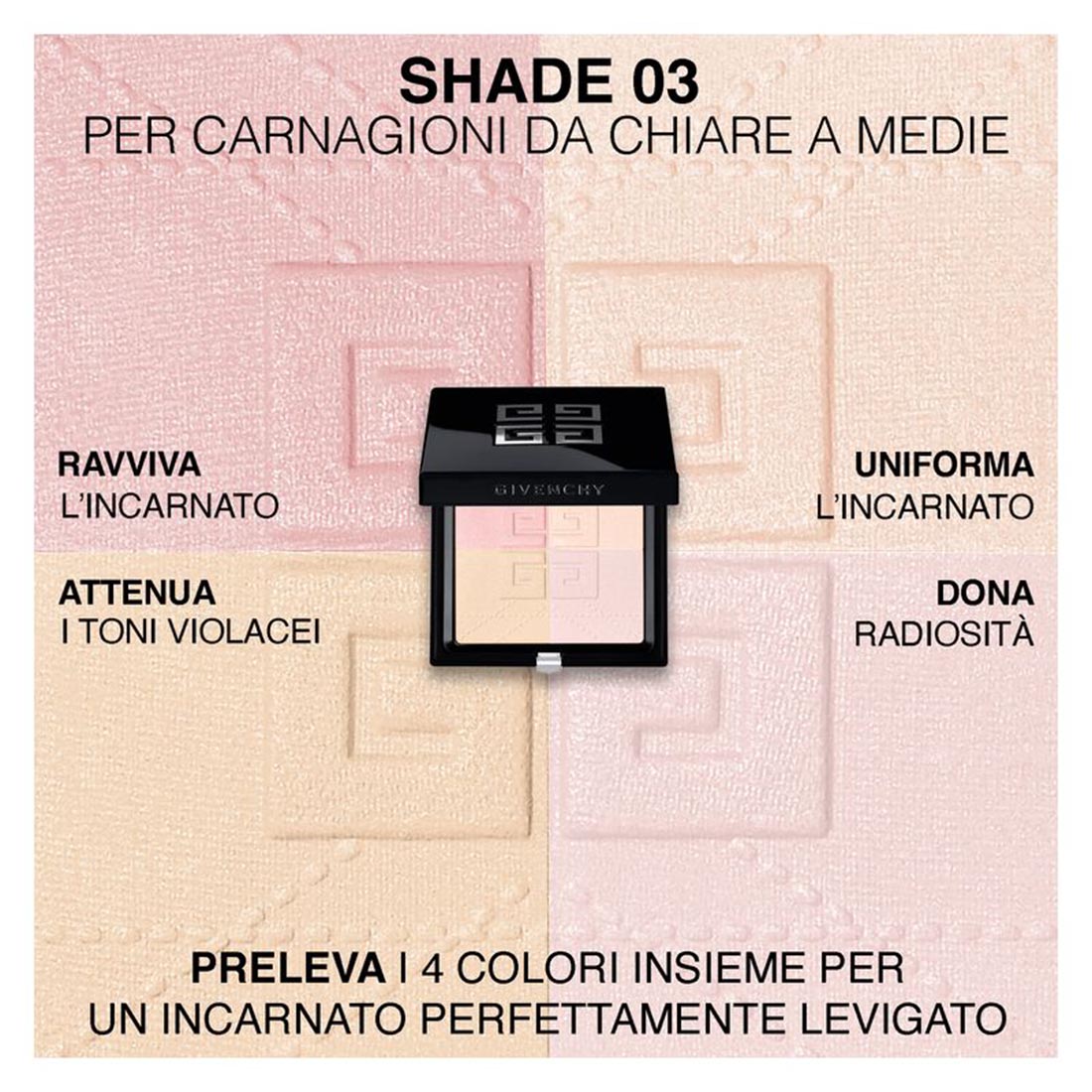 Prisme Libre Pressed Powder Poudre Visage Cipria Compatta 4 Colori 6 Flanelle Epicèe_GIV000392_Givenchy-6