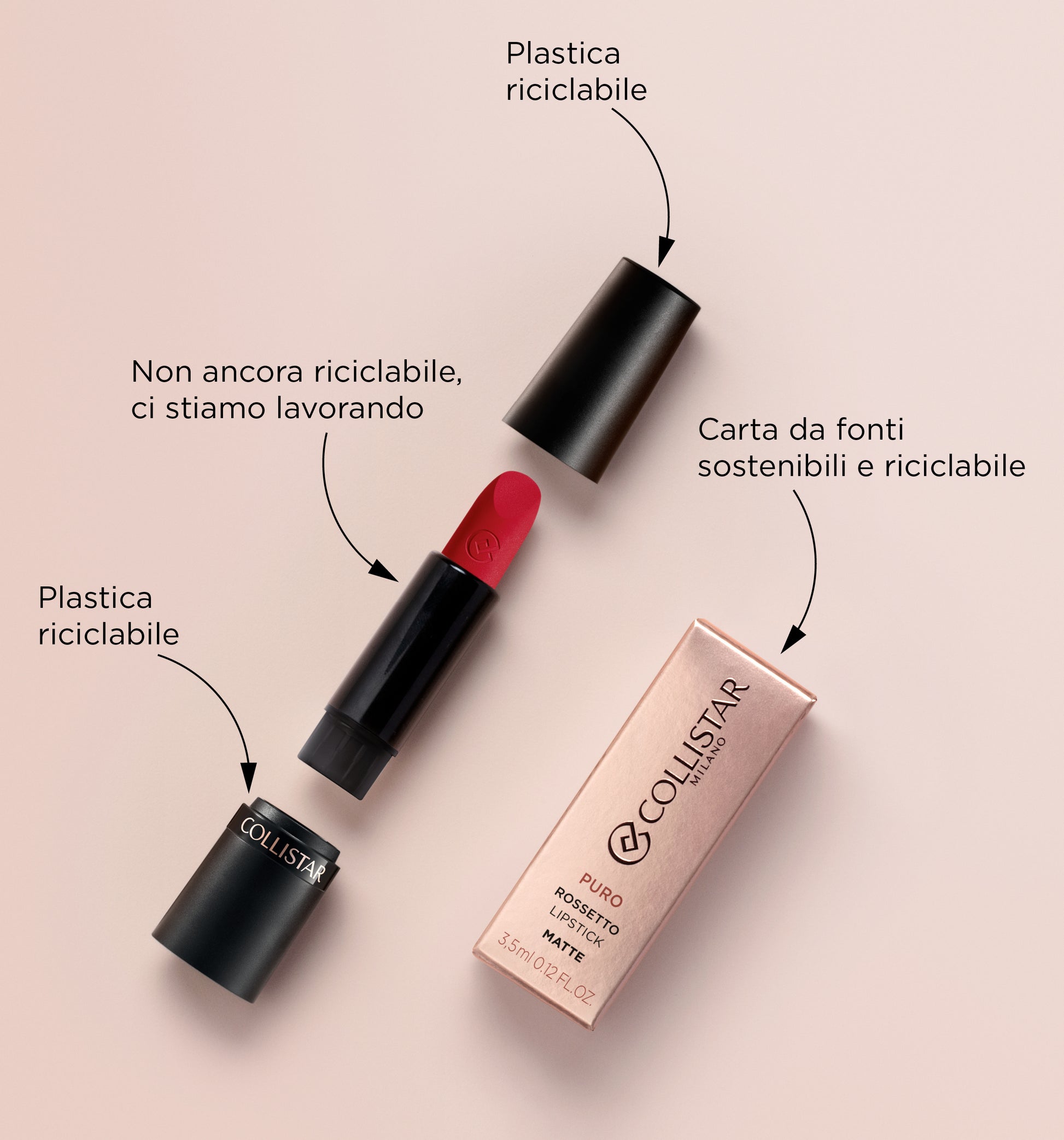 Puro Rossetto Matte Refill  103 Fucsia Petunia_COL12083_Collistar-3