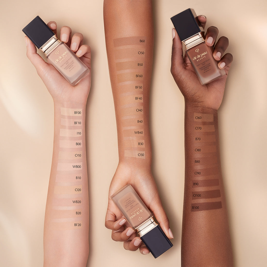 Radiant Fluid Foundation Matte Fondotinta Matte a Lunga Durata B10_CDP10116260301_CLE' DE PEAU BEAUTE'-3