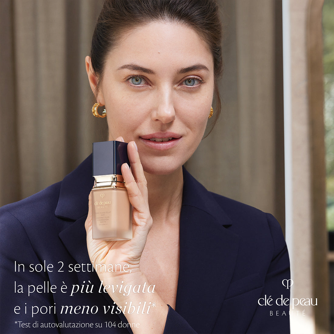 Radiant Fluid Foundation Matte Fondotinta Matte a Lunga Durata BF00_CDP10116265301_CLE' DE PEAU BEAUTE'-5