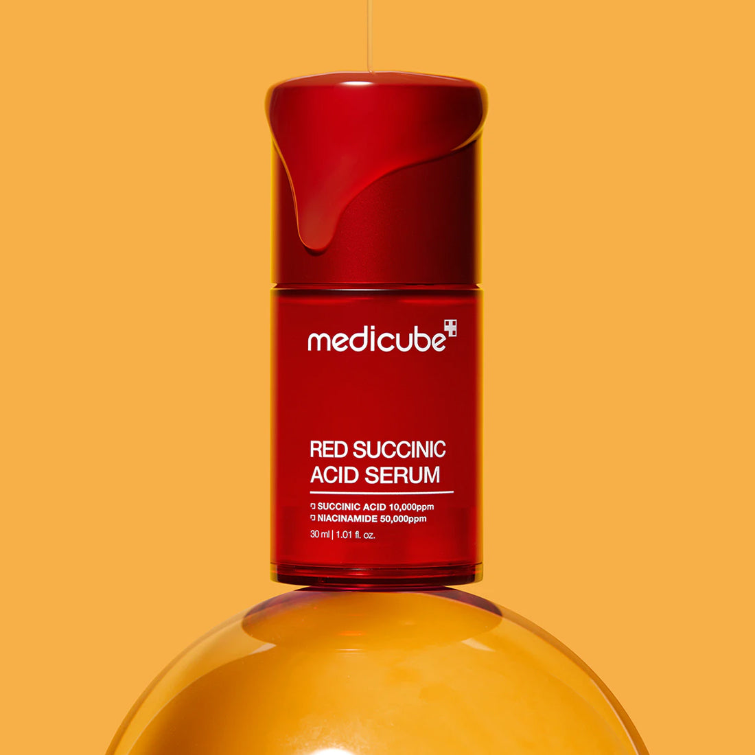 Red Succinic Acid Clarifyg Serum Siero Viso Lenitivo e Illuminante_MED55008R00_MEDICUBE-2