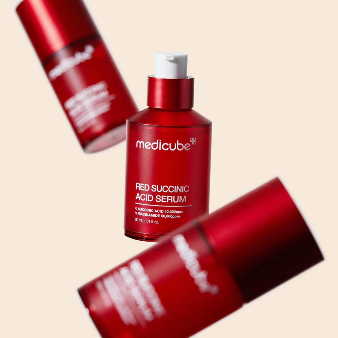 Red Succinic Acid Clarifyg Serum Siero Viso Lenitivo e Illuminante_MED55008R00_MEDICUBE-3
