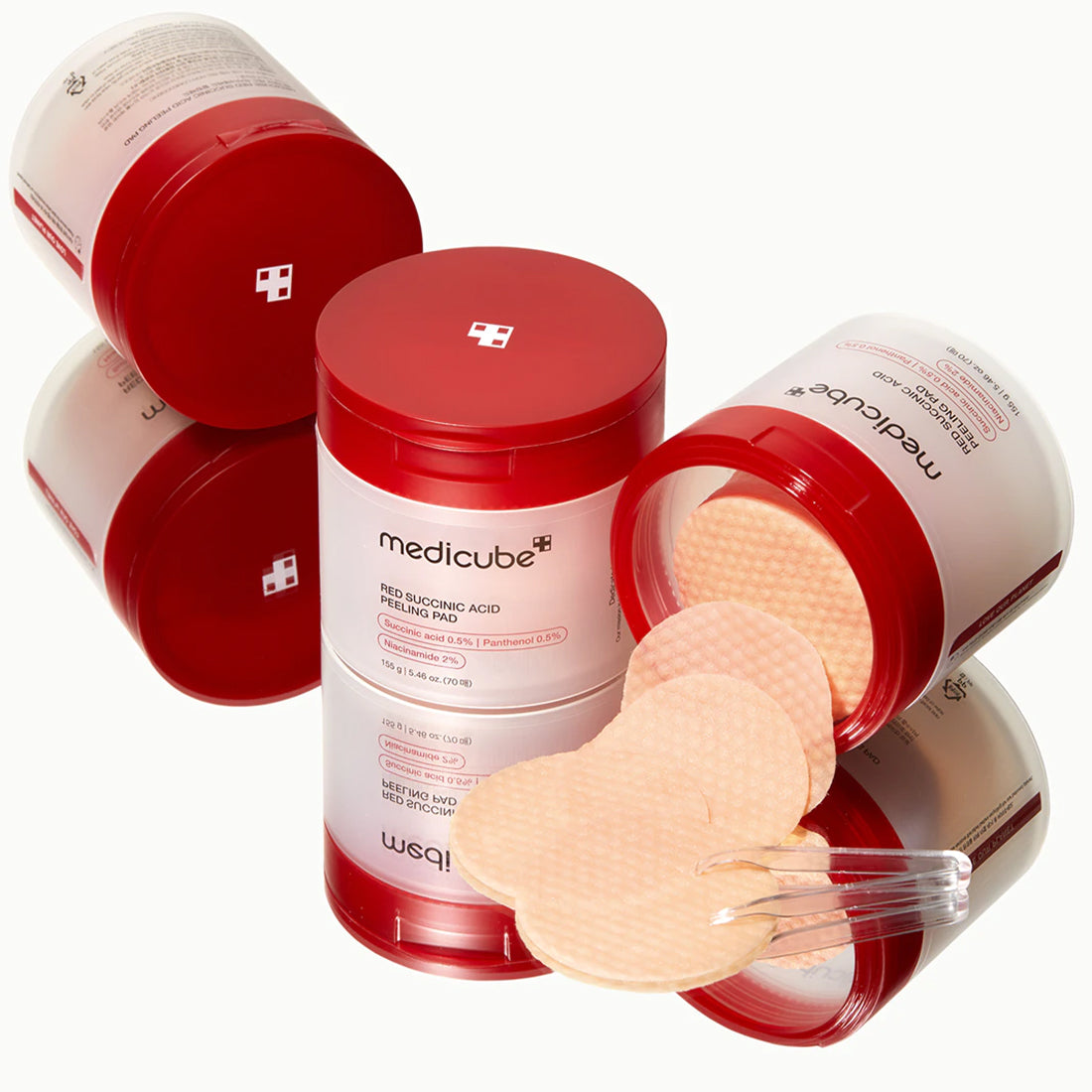 Red Succinic Pelling Pad_MED55003R00_MEDICUBE-5