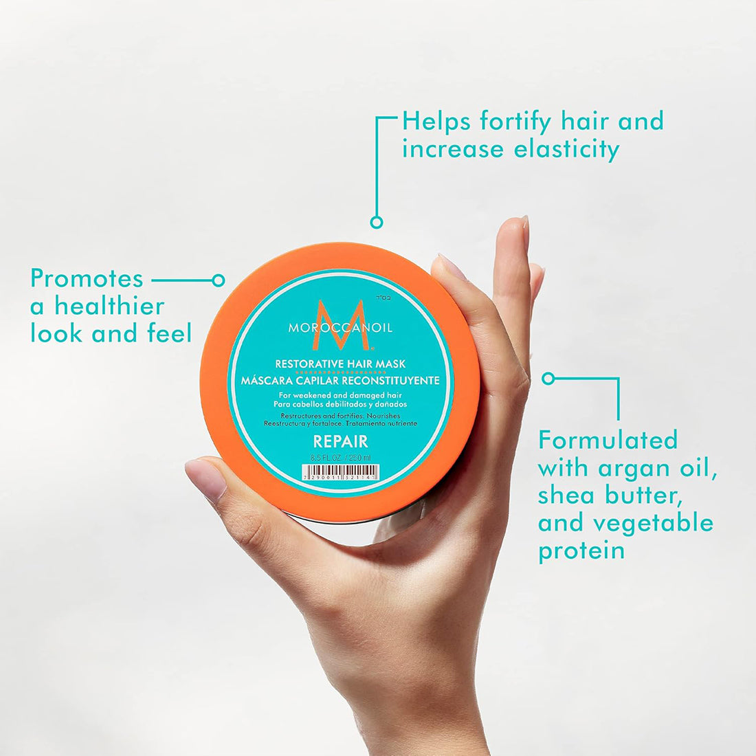 Repair Restorative Hair Mask Maschera Ristrutturante Rivitalizzante 250 ML_MOR6R10017_MOROCCANOIL-3