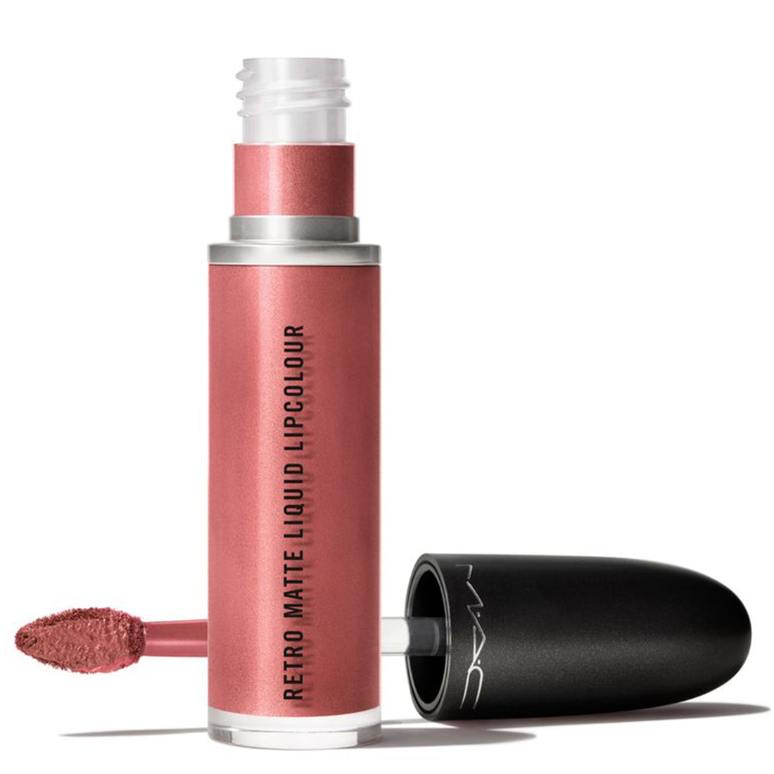 Retro Matte Liquid Lip Colour Metallics Tinta Liquida Effetto Matte Gemz& Roses_MACS9W214_MAC