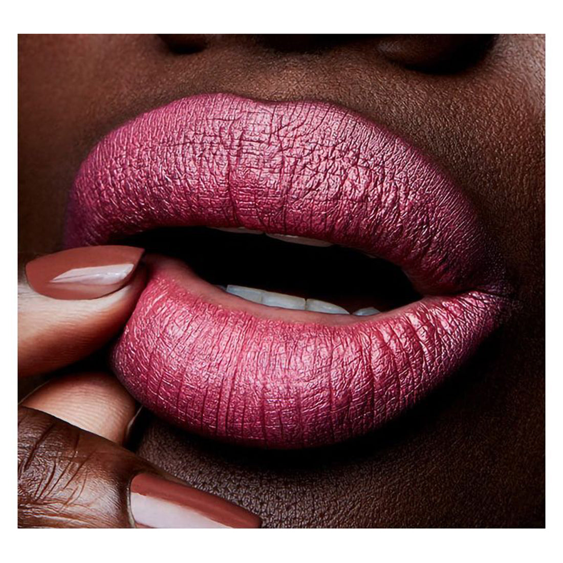 Retro Matte Liquid Lip Colour Metallics Tinta Liquida Effetto Matte Metallic Rose_MACS9W215_MAC-5