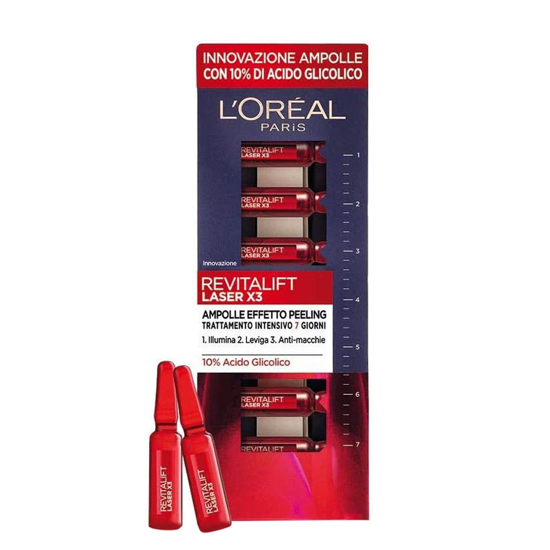 Revitalift Laser X3 Ampolle Effetto Peeling_PLE34426_L'Oreal