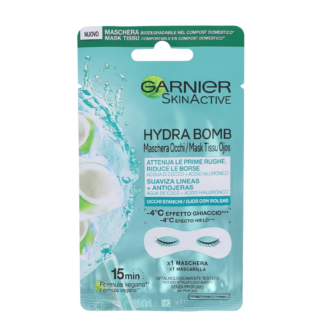 Skin Active Hydra Bomb Maschera Occhi Attenua Le Prime Rughe/Riduce le Borse_SYN6061500_Garnier