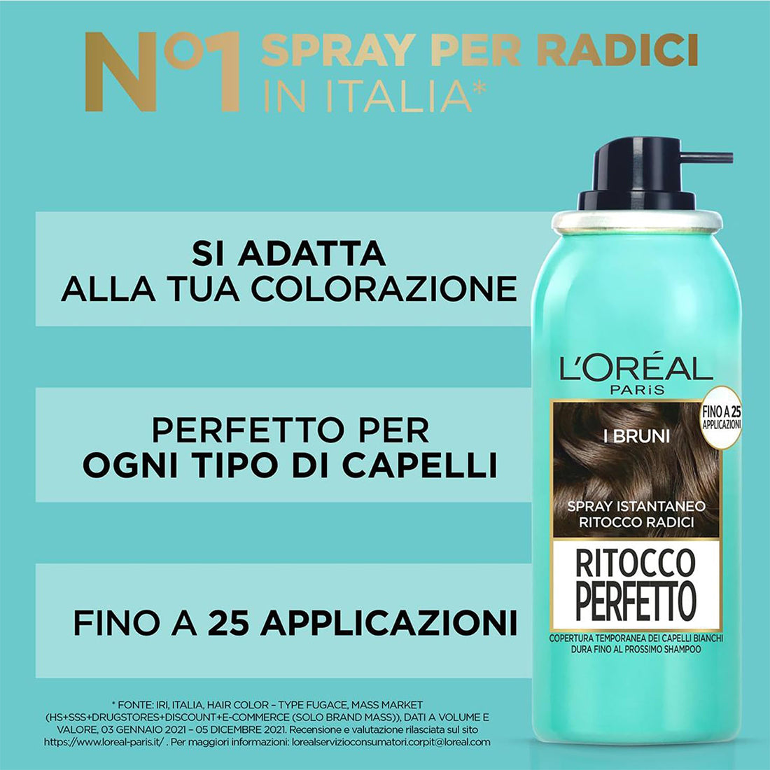 Ritocco Perfetto Mascara Per Capelli Bianchi 3 Chatain_EXP54284_L'Oreal-2