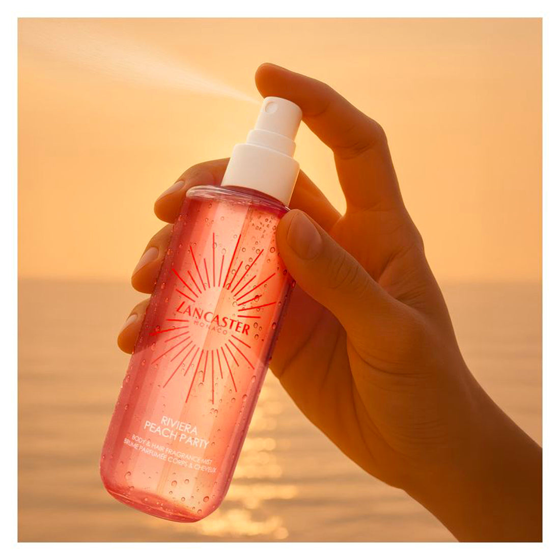 Riviera Peach Party Body e fragrance hair mist_LAN7282_Lancaster-5