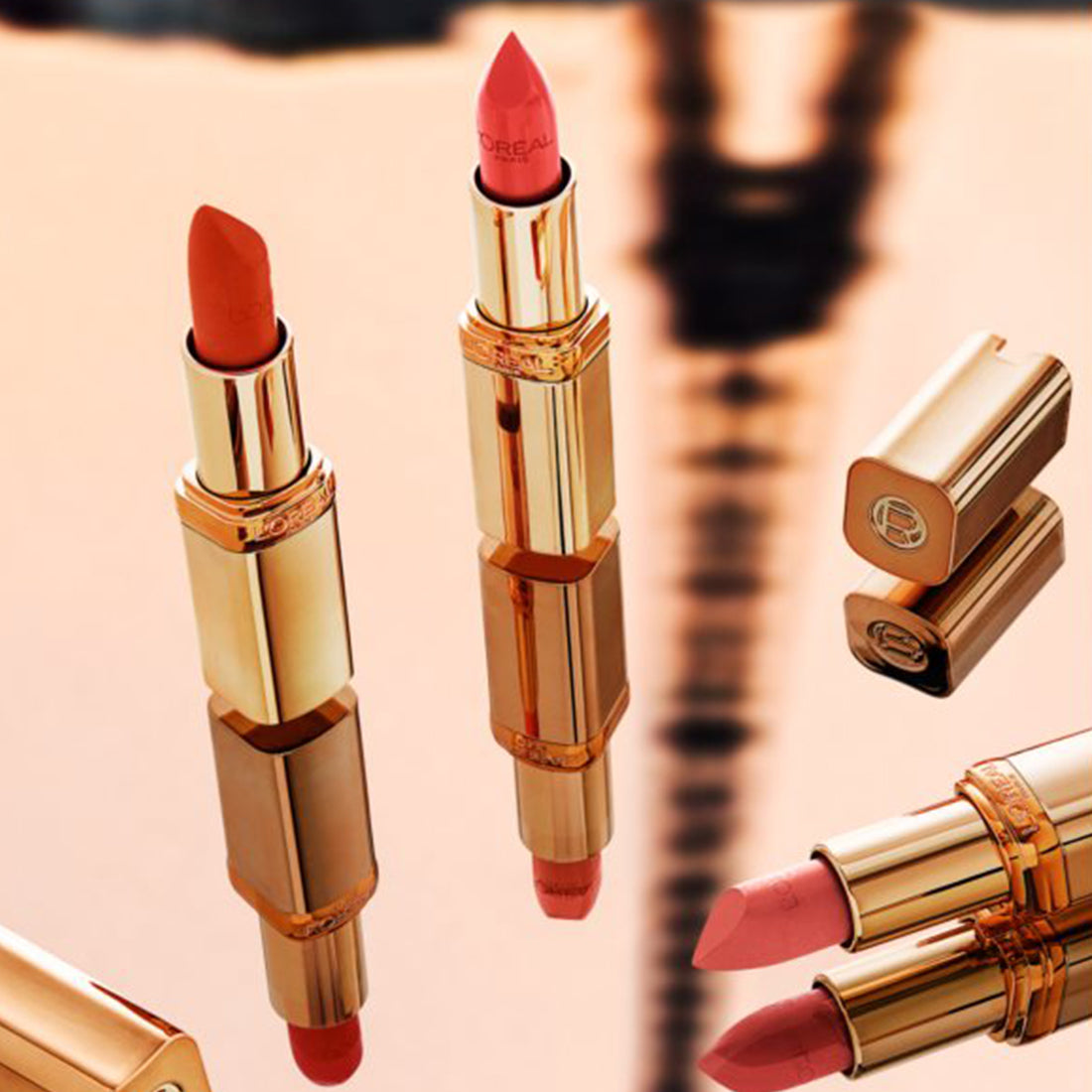 Rossetto Lunga Tenuta Color Riche Rossetto Lunga Tenuta 373 Magnetic Coral_COR5673910_L'Oreal-4