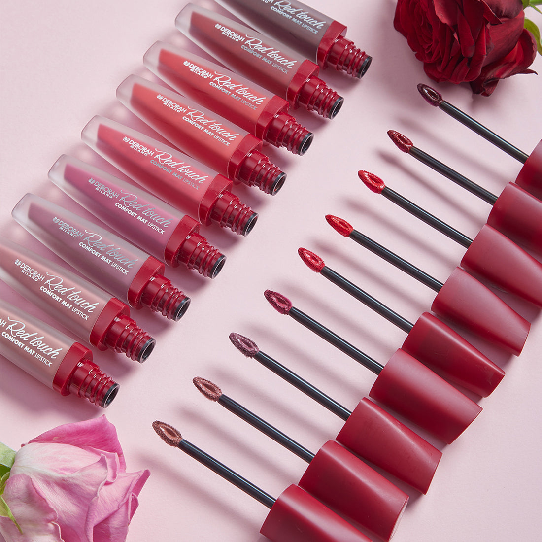 Rossetto Red Touch Rossetto Liquido 07 Fiery Red_DEB10507_Deborah