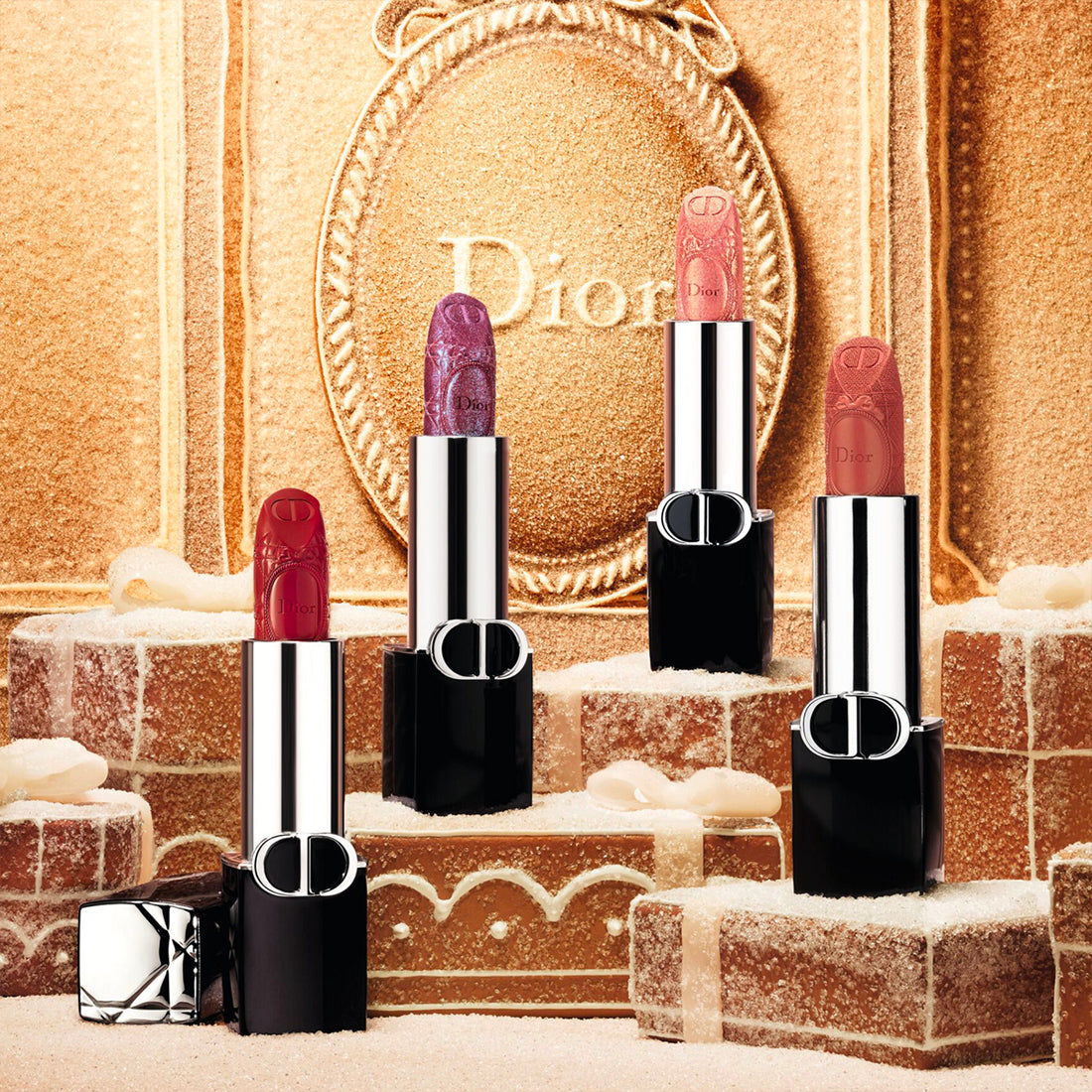 Rouge Dior – Edizione limitata, rossetto finish velvet, satinato e glitterato_CDE000002223_Dior-5