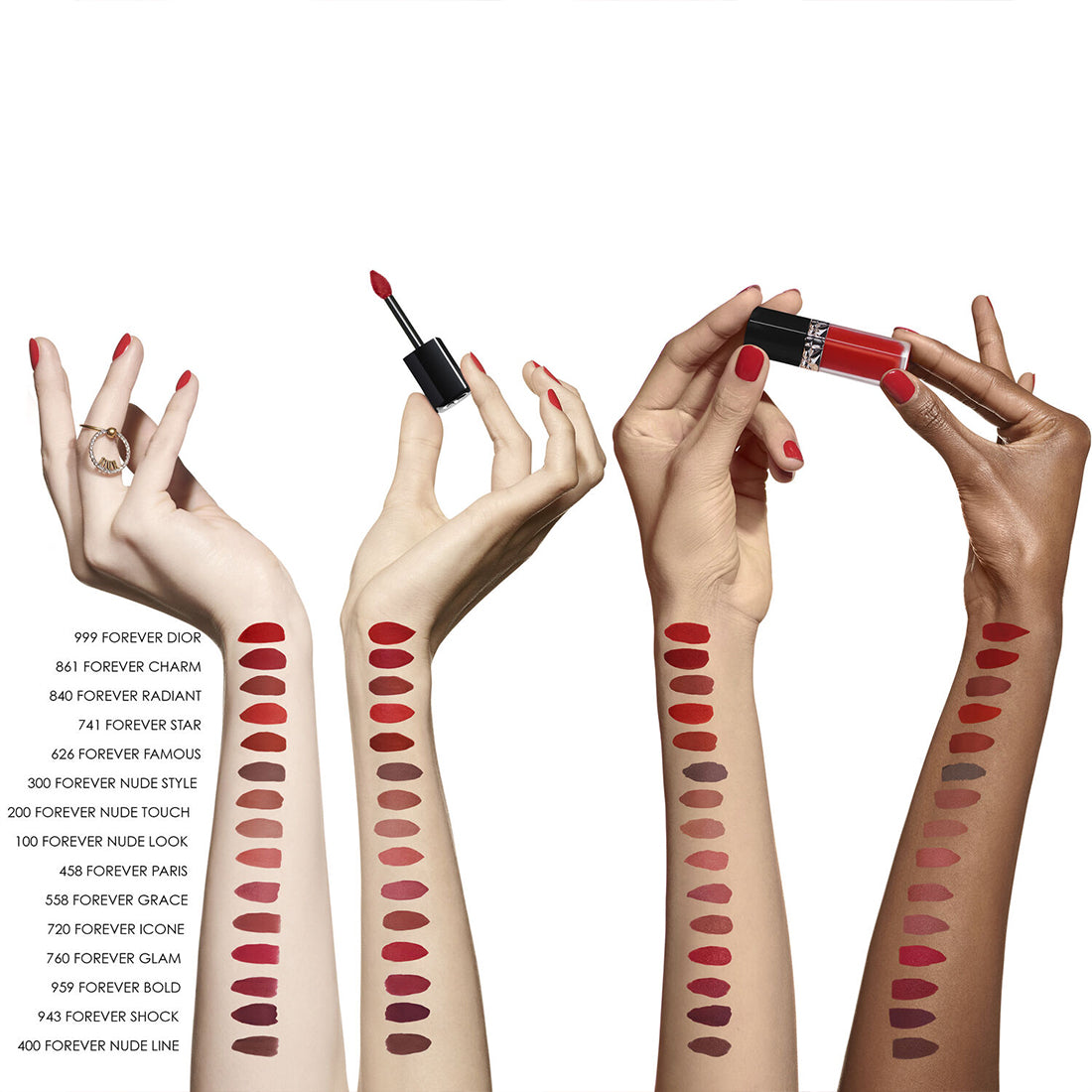 Rouge Dior Forever Liquid Rossetto liquido no transfer – mat ultra-pigmentato – comfort seconda pelle 861 Forever Charm_CDC025400861_Dior-3