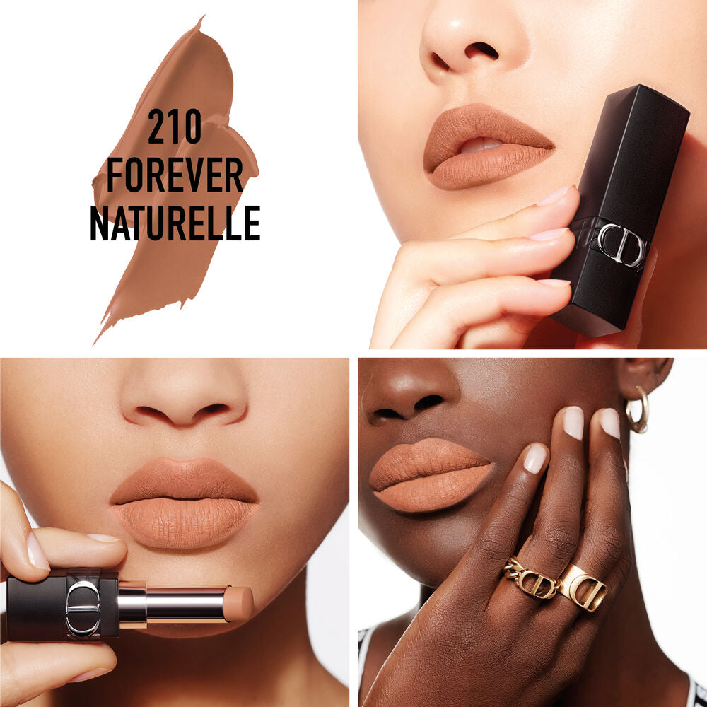 Rouge Dior Forever Rossetto no transfer – mat ultra-pigmentato – comfort effetto labbra nude 210 Forever Naturelle_CDC030800210_Dior-2