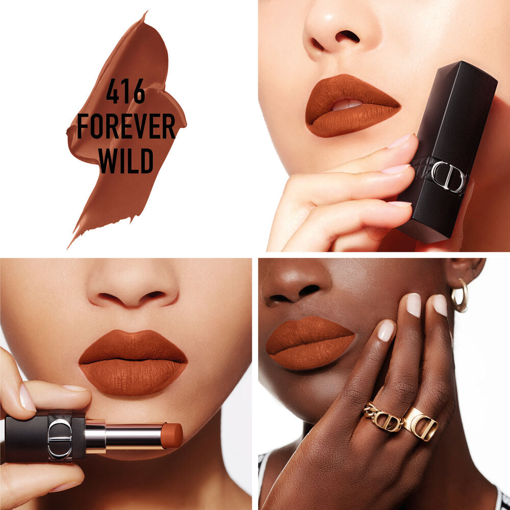 Rouge Dior Forever Rossetto no transfer – mat ultra-pigmentato – comfort effetto labbra nude 416 Forever Wild_CDC030800416_Dior-2