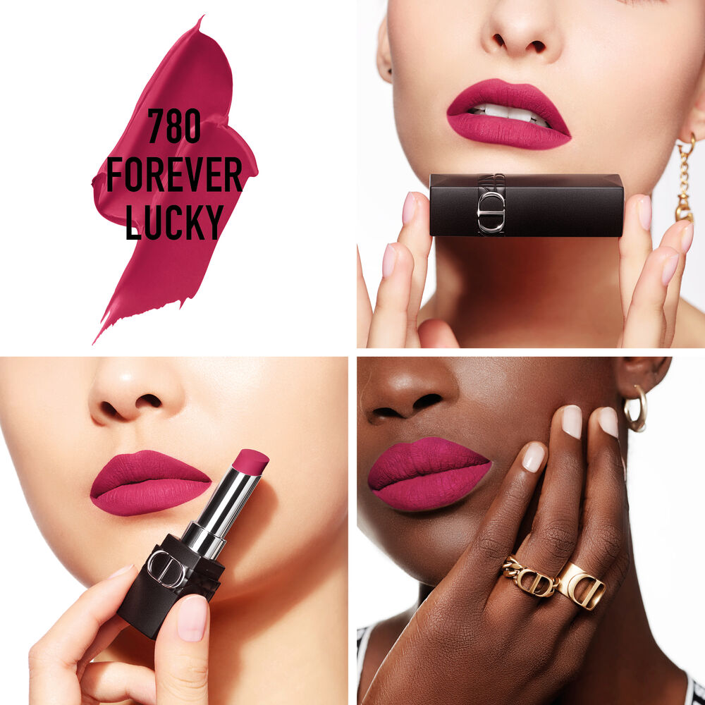 Rouge Dior Forever Rossetto no transfer – mat ultra-pigmentato – comfort effetto labbra nude 780 Forever Lucky_CDC030800780_Dior-2
