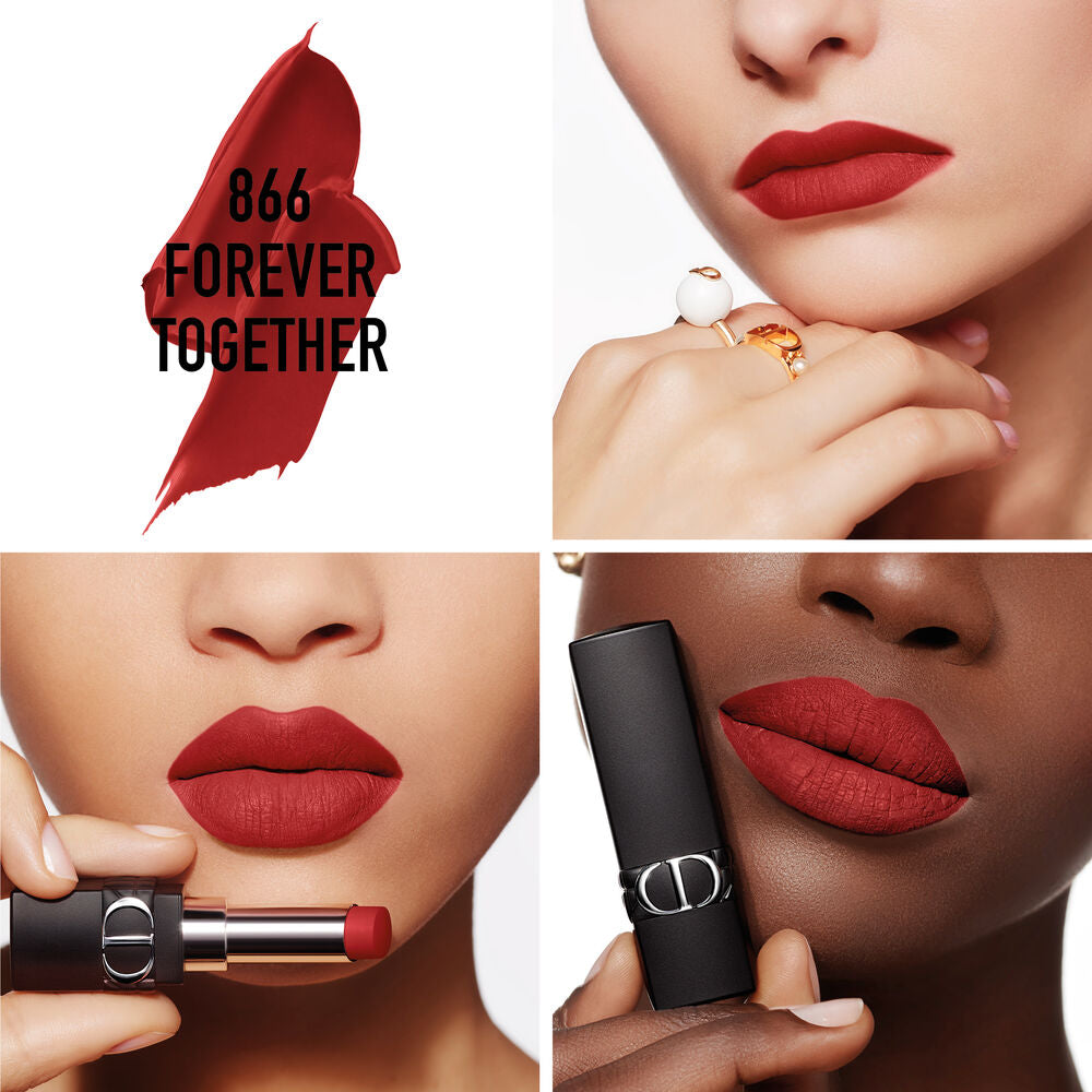 Rouge Dior Forever Rossetto no transfer – mat ultra-pigmentato – comfort effetto labbra nude 866 Forever Together_CDC030800866_Dior-2