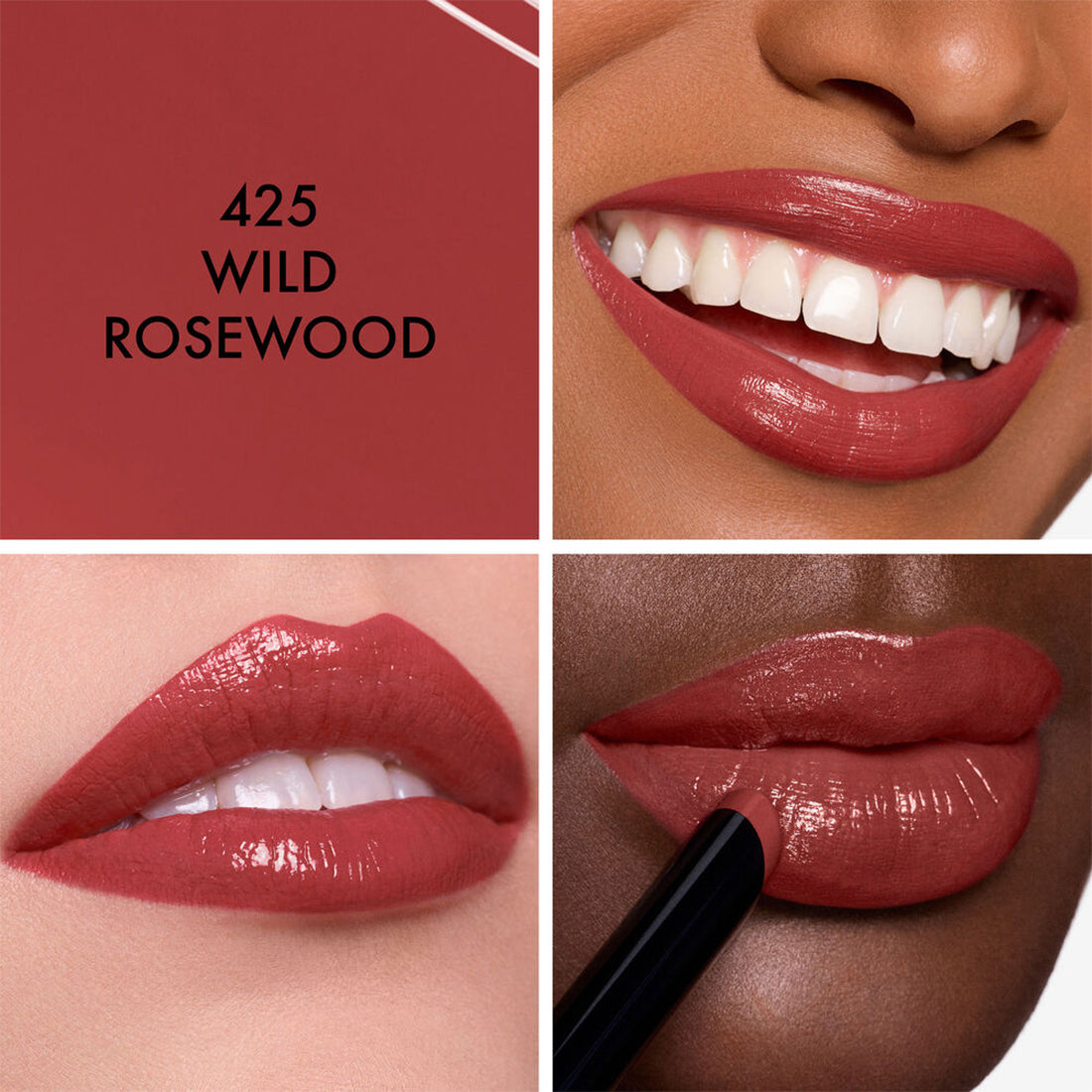 Rouge Dior On Stage Rossetto dal finish brillante e dalla tenuta estrema 425 Wild Rosewood_CDE000000811_Dior-2