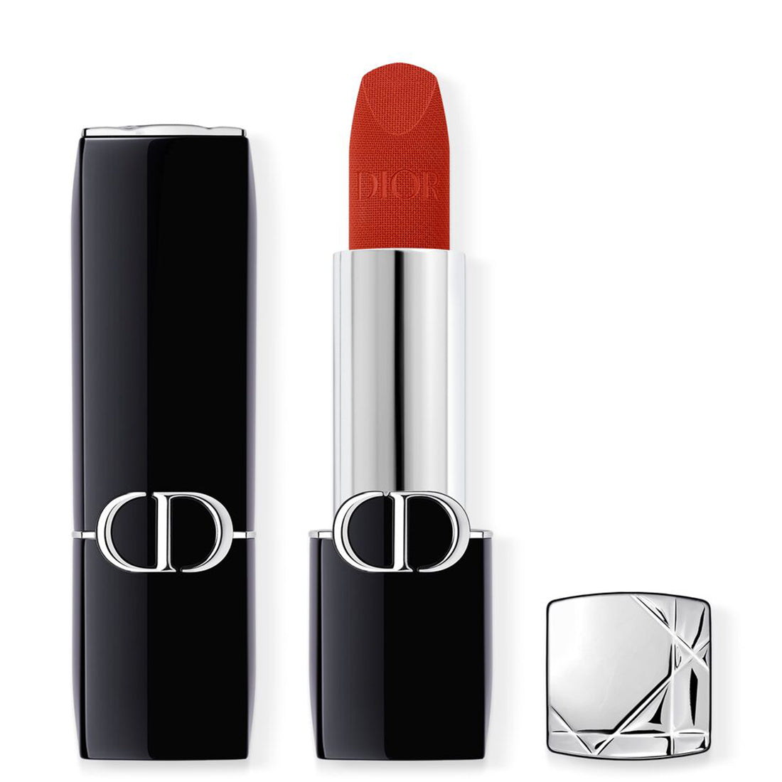 Rouge Dior Rossetto comfort e lunga tenuta finish Velvet 777 Fahrenheit_CDC035600777_Dior