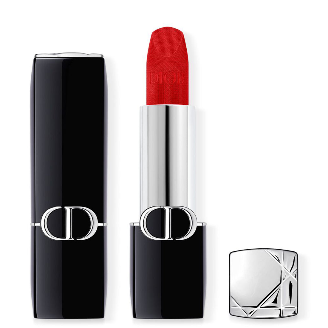 Rouge Dior Rossetto comfort e lunga tenuta finish Velvet 999 Dior_CDC035600999_Dior