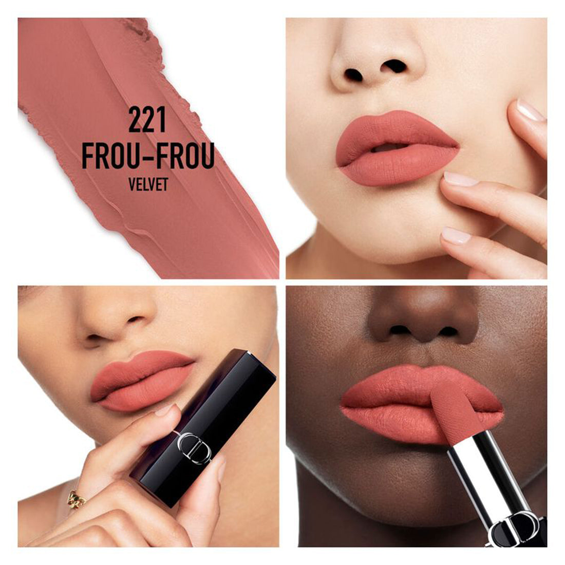 Rouge Dior Rossetto comfort e lunga tenuta finish Velvet_CDC035600221_Dior-2