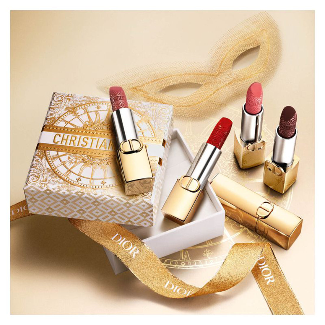Rouge Dior Rossetto comfort e lunga tenuta finish Velvet Edizione Limitata 999 Dior_CDC046500999_Dior-3
