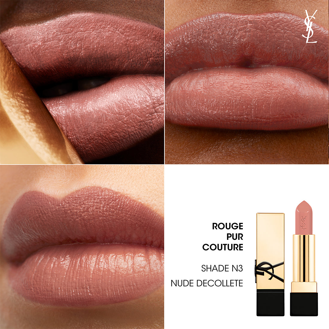 Rouge Pur Couture Rossetto Satinato Nude 03_YSL275300_YSL-3