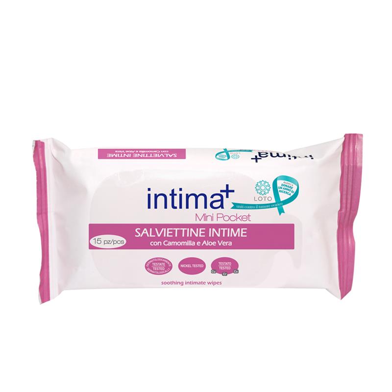 Salviettine Intime Camomilla e Aloe Vera_INT16211_Intima+