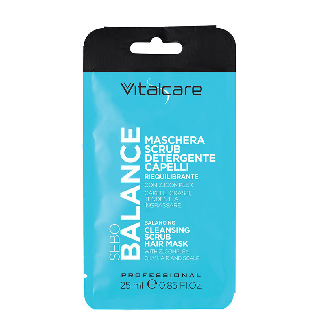 Sebo Balance Maschera Scrub Detergente Capelli 25 ML_VIT135878_Vitalcare