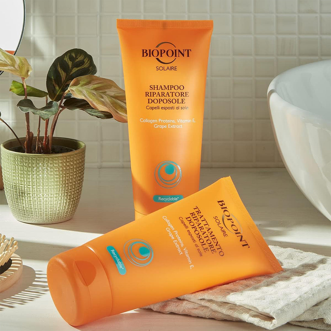 Shampoo Riparatore Doposole Capelli Esposti al Sole 200 ML_BIO02522_Biopoint-2