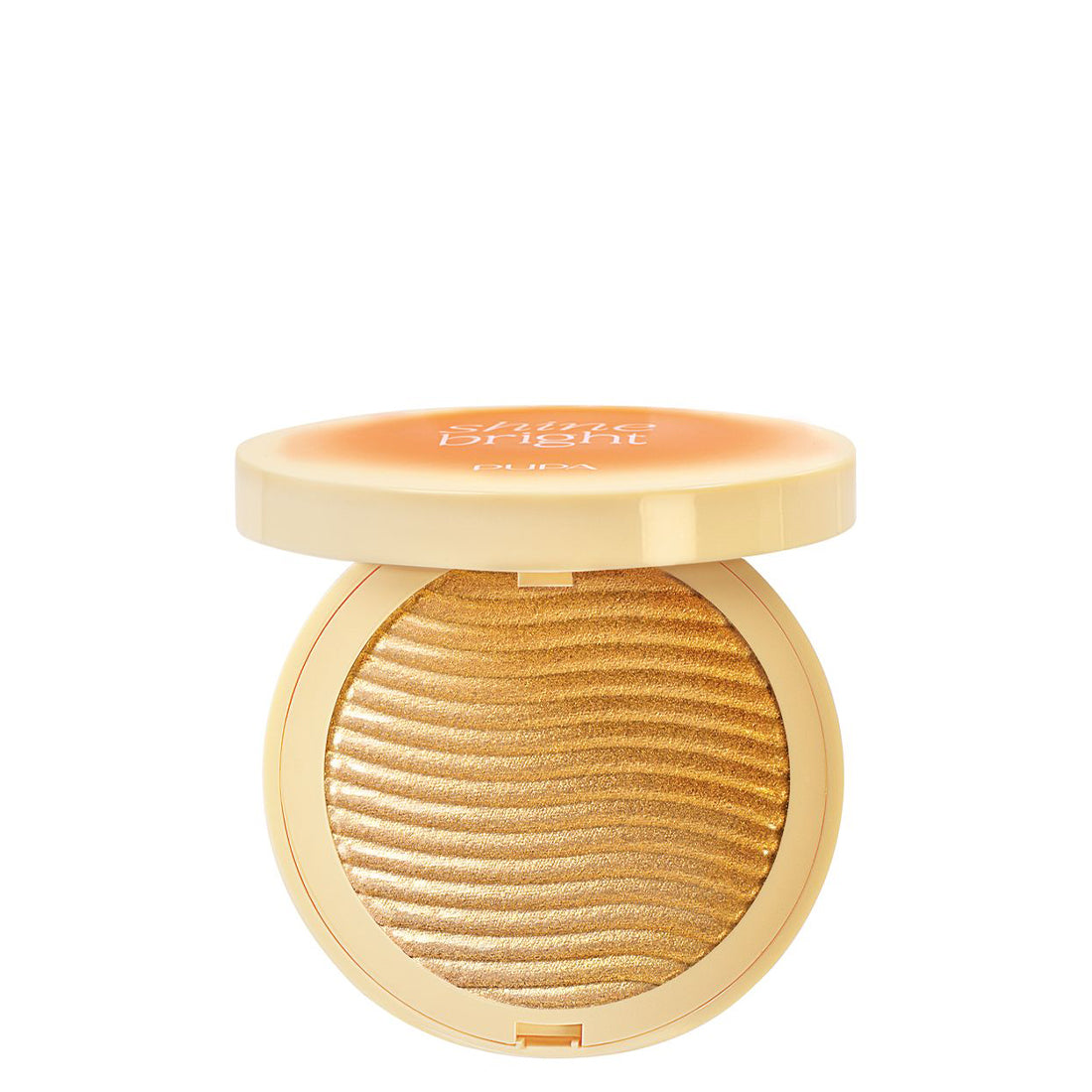 Shine Bright Compact Face Highlighter Illuminante compatto viso scintillante_PUP050257A001_Pupa