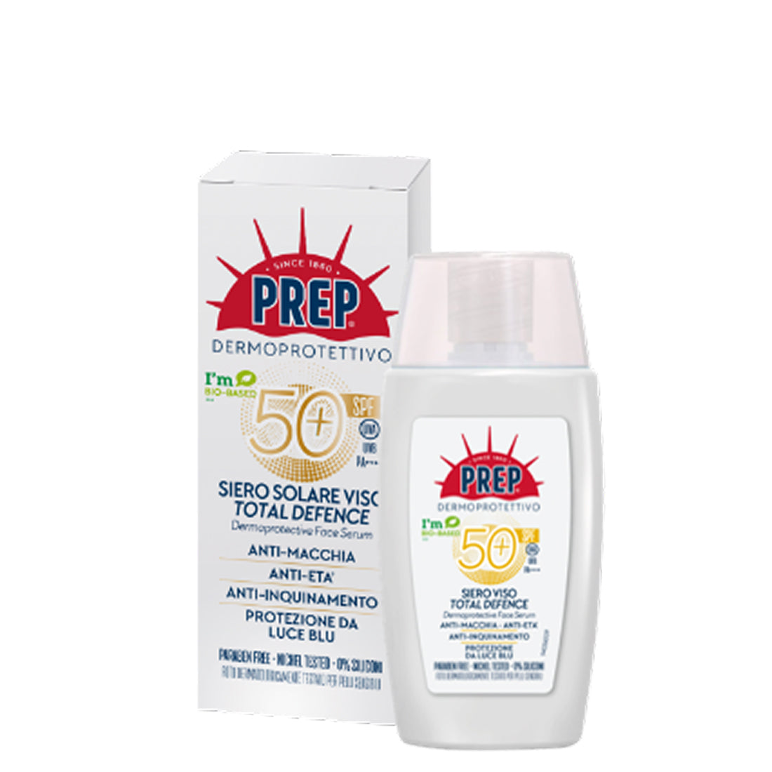 Siero Viso Total Defence Antimacchia Antietà Anti-inquinamento SPF 50+ 50 ML_PRE2110700_Prep