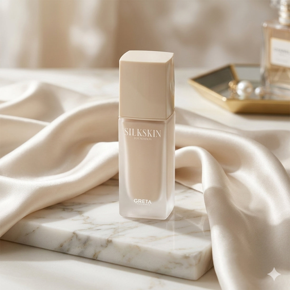 Silkskin Foundation Fondotinta Seconda Pelle 101 Perla_GRE2173_Greta-4