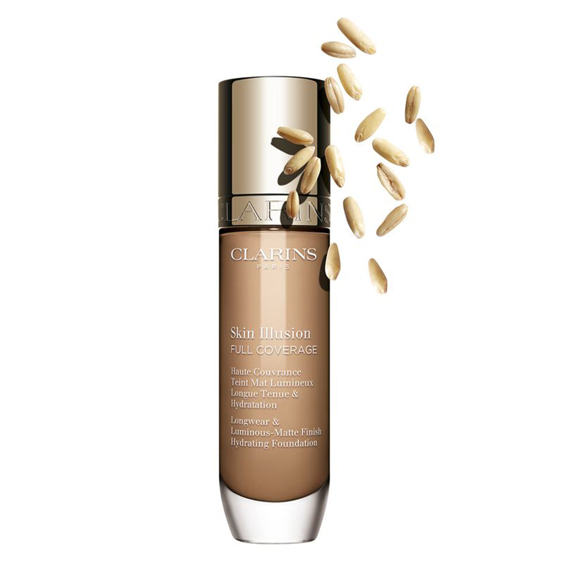 Skill Illusion Full Coverage Fondotinta ad Alta Coprenza 110N_CLA80106992_Clarins-3