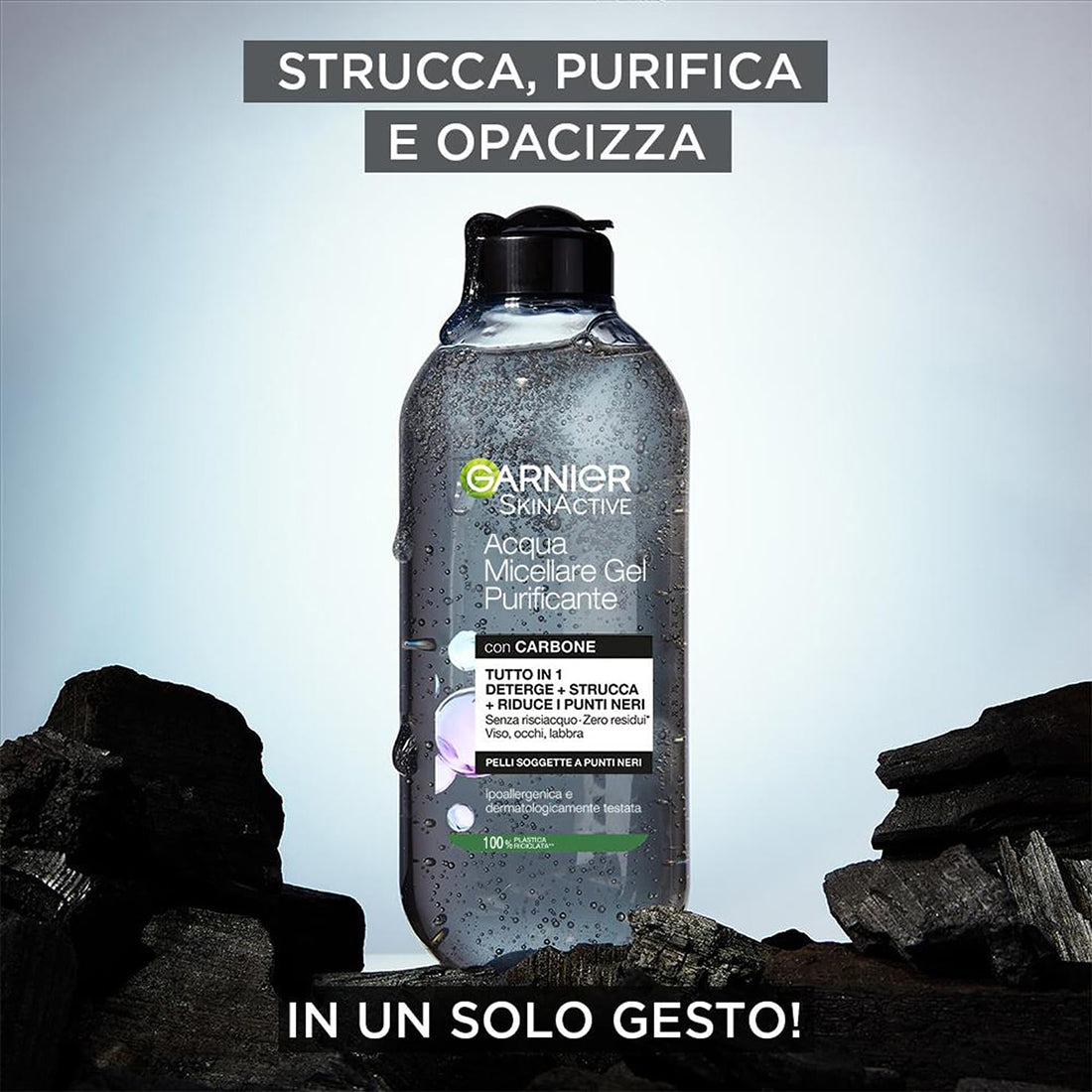 SkinActive Acqua Micellare Gel Purificante con Carbone 400 ML_SYN33454_Garnier-3